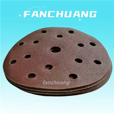 15holes Superior Quality Red Sandpaper Abrasive
