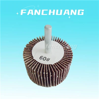 Abrasive Mounted Flap Wheels With Abrasive Cloth 60grits