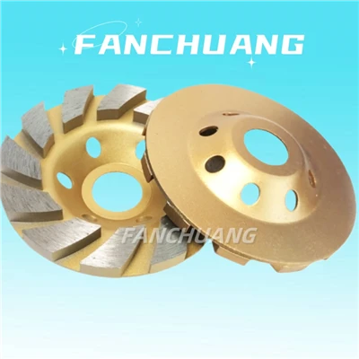 4-Inch Diamond Grinding Cup Wheel Concrete Turbo For Angle Grinder
