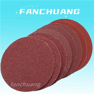 Red Round Abrasive Sandpaper
