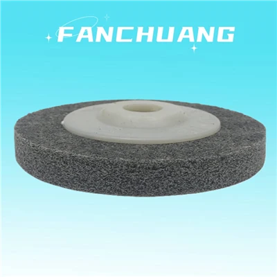 Nylon Fiber Polishing Wheel Non-woven Abrasive Metal Grinding Disc